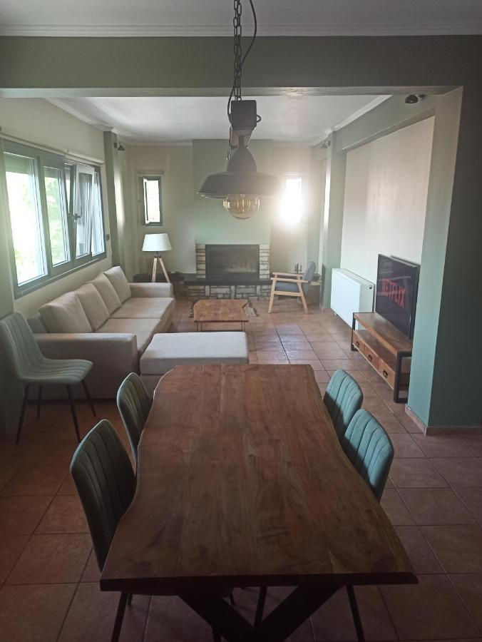 Elatos Boutique Mountainhouse Villa Karpenisi Bagian luar foto